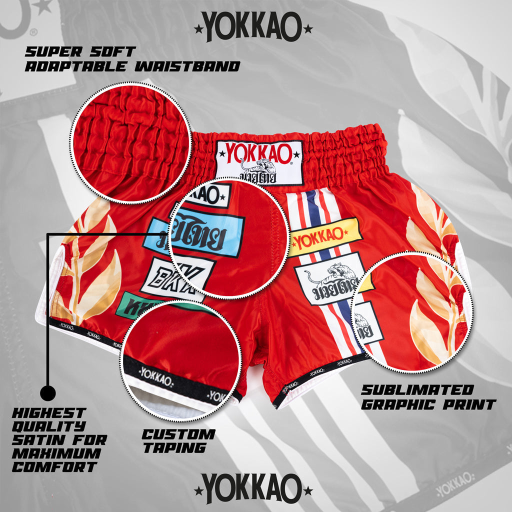 First At The Race Muay Thai -shortsit