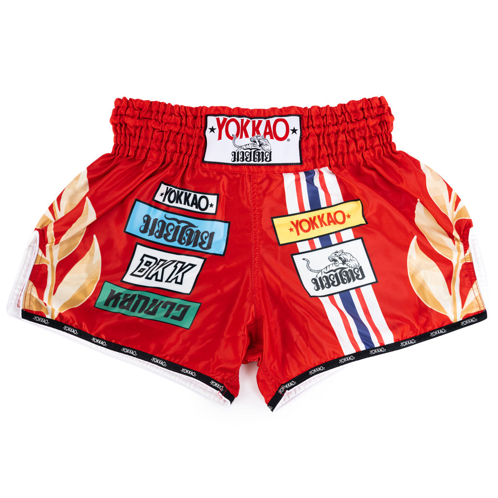 First At The Race Muay Thai -shortsit